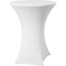 Nappe traiteur ronde Symposium dia. 70 cm - blanc