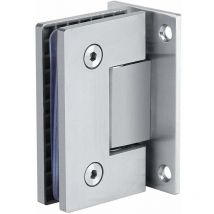 Accessori avvitati da 8-10 mm, clip per cerniere per porte in vetro, staffe a parete senza telaio a 90o, clip per porte doccia in vetro