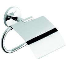 Portarotolo porta carta porta rotolo in acciaio chiuso metaform one art 752