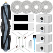 Alovez - Accessori per aspirapolvere Ecovacs Deebot T20 Omni / T20 e Omni, 1 spazzola principale, 4 spazzole laterali, 4 mop, 2 filtri, 4 sacchetti,