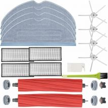 Wddnaot - Accessori per robot Roborock S7 MaxV Ultra / S7 MaxV / S7 Plus / S7 Max / S7 / S7 Pro Ultra (4 Mop + 2 Spazzole principali + 4 Spazzole