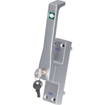 Fuhr - Accionamiento de puerta 970Z din derecho plata anodizado lm varilla redonda 10mm