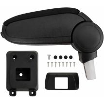 Destockoutils - Accoudoir De Voiture Noir 12x33x(24-42) Cm Abs Vidaxl