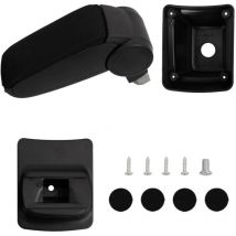 Destockoutils - Accoudoir de voiture noir 13x33x(31-48) cm abs vidaXL