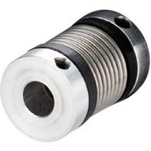 Accouplement À Soufflet En Acier Inoxydable Pour Ø D'Arbre 12 - 10 Mm Kübler 8.0000.1102.1210