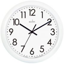 Acctim Abingdon White Wall Clock 25.5cm