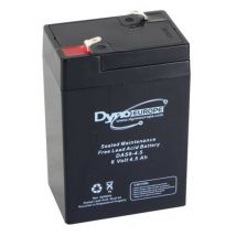 Perel - Dyno Europe accu acide-plomb 6 v - 4.5 Ah 70 x 48 x 106 mm
