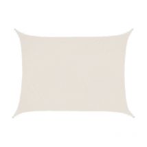 Ideprice - Toile d'ombrage rectangulaire 4 x 3 mètres