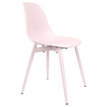 Jardindeco - Chaise Enfant 37,5x31x58,5 Cm Rose Clair