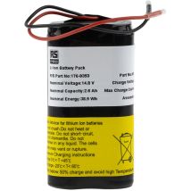 Rs Pro - Bloc batterie rechargeable 14.4V 2.6Ah x 4 ( Prix pour 1 )