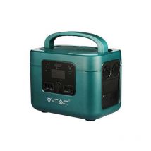 V-tac - Accumulatore Portatile LiFePO4 1050Wh 1000W Ricaricabile Compatibile Sistema Fotovoltaico