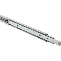 3832EC-D Kugelkäfigführung Soft Close - Schubkastenauszug Länge 700mm Vollauszug Tragkraft 43kg, Stahl verzinkt - Accuride