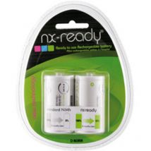 Accus NiMH blister x2 d ready 1.2V 8000mAh - NX