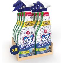 8 spray sgrassatore universale 600ML lime e menta piperita - ACE