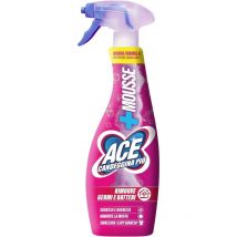 Candeggina Piu' Spray Mousse 800 ml Rimuove Germi e Batteri - ACE