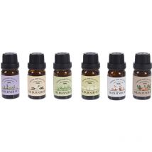 Aceite Aromático 10ml 6 Fragancias Bambú Vainilla Sabia Jazmín AlgodónFresco Sándalo Basics