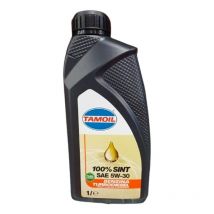 Aceite de motor sintético Tamoil 100% Sint 5W30 B-D 1 Litro 9553