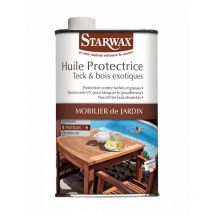 Starwax - Aceite protector para madera y teca de exterior 500ML