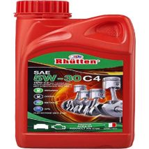 Aceite Rhutten 5W-30 C4 1L para Motores a Gasolina, Diésel, Metano, GLP