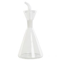 Aceitera Dkd Home Decor transparente vidrio de borosilicato 125 ml 7 x 7 x 16 cm