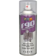 F90 acero inox 18/10 spray 400 ml Faren