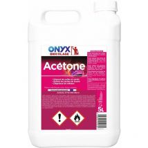 Acétone bidon 5 litres - onyx