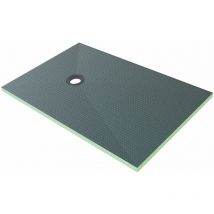 1400x900mm Wet Room Shower Tray Kit With Waste Various Sizes 40mm Height - Acezanble