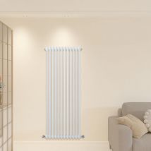 Acezanble - White Traditional Radiator Cast Iron Style Radiator 3 Column 1500 x 560mm