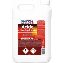 Acide chlorydrique 23 % bidon 5 litres - onyx