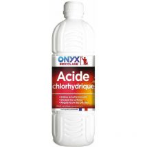 Acide chlorydrique 23 % bouteille 1 litre - onyx