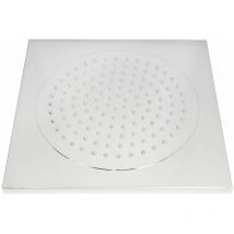 Sanlingo - Acier Inoxydable Plafond Douche de Pluie 370 x 370 x 15 mm de