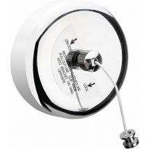 Basetbl - Acier Inoxydable Rétractable Corde à Linge Rétractable étendoir à Vetements Extensible 2,8M Séchoir à Linge Rétractable Intérieur