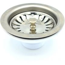 Acier panier de crépine d'acier pour évier vidange du bassin siphon