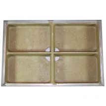 Self vario bac de sol en béton polymère 100 cm x 50 cm (l x h) 00400 - ACO