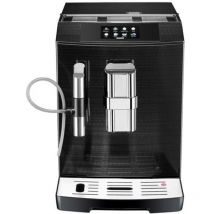 Modena one touch gebürstet inox schwarz - Acopino