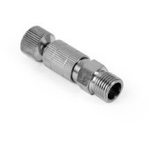 Wiltec - Acople rápido de 9,51 mm para aerógrafo o manguera Rosca macho 9,51 mm Racor Pieza unión Accesorios