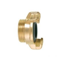 Acople Riego Roscado Macho 1/2' Laton Garra 40Mm Geka Plus