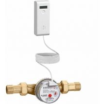 Enregistreur de données de consommation sanitaire à lecture sans fil Caleffi 7200 1/2'AFS+PULSE
