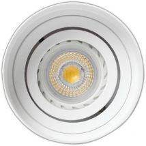 Acre Empotrable de techo orientable blanco redondo