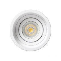 Acre Spot orientable rond blanc