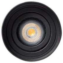 ACRE Spot orientable rond noir double