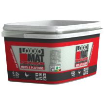 Acrylfarbe Matt Einzelschicht Für Wände & Decken 2,5 L - Loxxo
