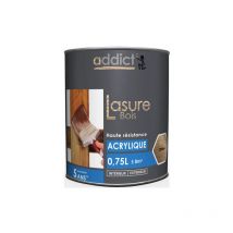 Addict - Acrylische Holzlasur 0.75L, Eiche.