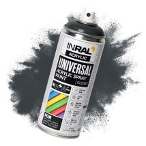 Acryllack-spray Inral Ral7016 Anthrazitgrau Matt – Schnelltrocknend, Langlebiger Schutz Für Innen-/außenbereich – 400 Ml