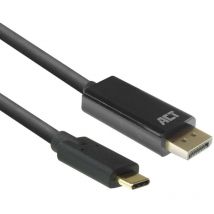 ACT - Câble adaptateur usb-c vers DisplayPort - 4K @ 60 Hz - 2 m
