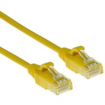 ACT - Câble réseau CAT6, u/utp lszh - Câble lan fin 3,8 mm - Câble Ethernet flexible sans accroc avec fiche RJ45 - Pour une utilisation dans les