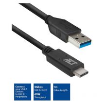 ACT USB 3.0 Kabel, USB-A auf USB-C, 1 Meter