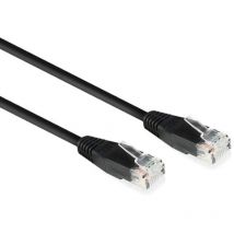 Toolland - act Câble Ethernet CAT6 2 m, 10/100/1000/Mbit/s, RJ45, u/utp lan cat 6, 250 MHz, PoE, fils de cuivre complet, pour commutateur, routeur,
