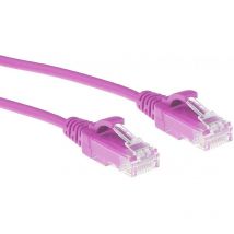 DC9400 Câble réseau CAT6 u/utp lszh lan, fin 3,8 mm, câble Ethernet flexible sans accroc avec connecteur RJ45, pour utilisation dans les centres de