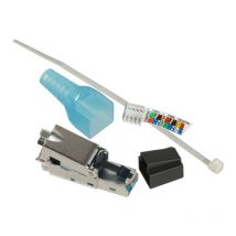 Actassi - Plug male RJ45 stp Cat6A (ACTPG6ATLS001)